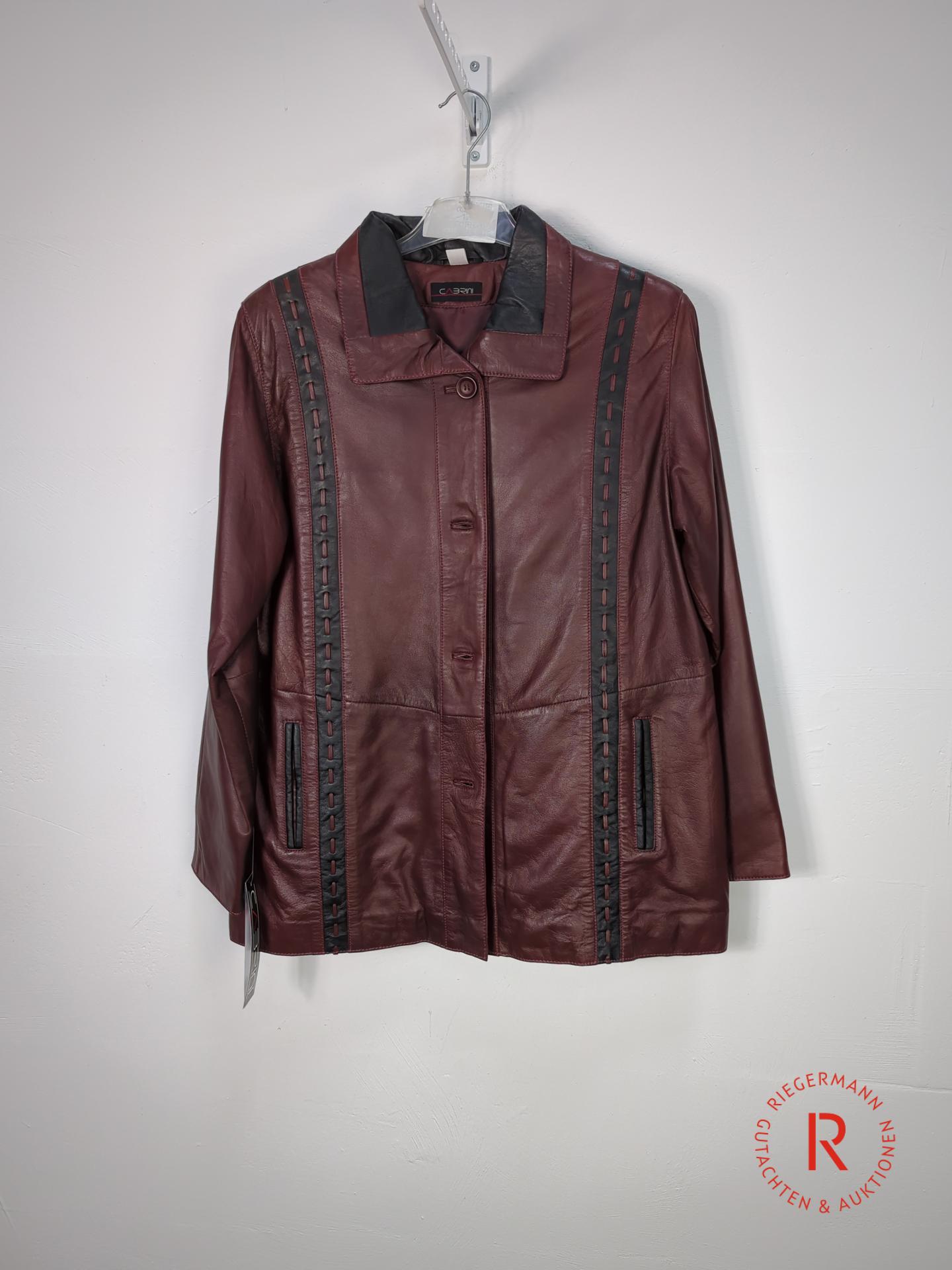 DAMEN LEDERJACKE GRÖSSE 40